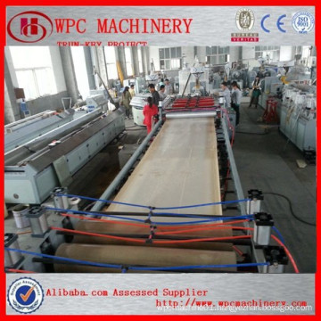 PVC WPC foam board production machine/WPC furniture board production line/pvc foam board machine